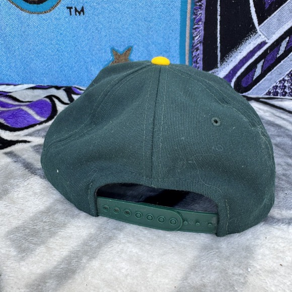 Vtg MLB Baseball New Era Pro Model Oakland A's Athletics Adjustable Hat - Picture 4 of 6